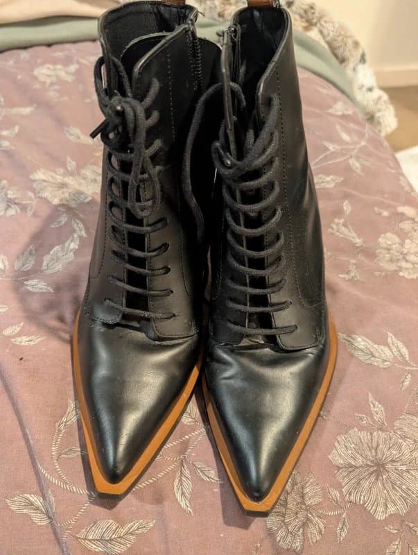 ASOS ASOS Leather lace up boots size 38/5