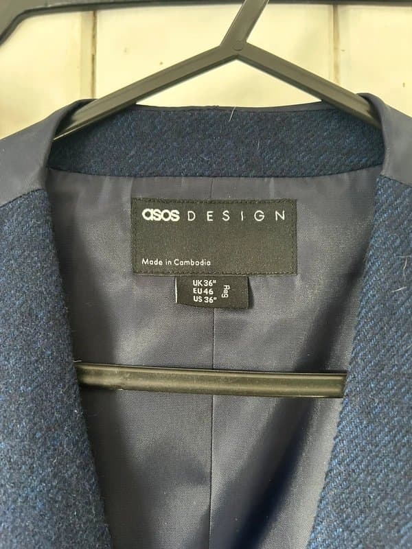 ASOS Design ASOS Design Navy 3 Piece Suit
