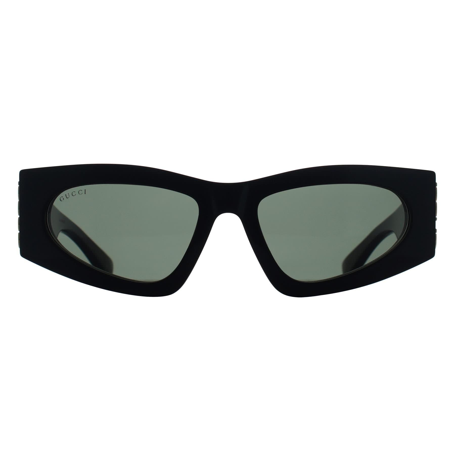 Gucci Gucci Women's Rectangle Black Grey GG2040S