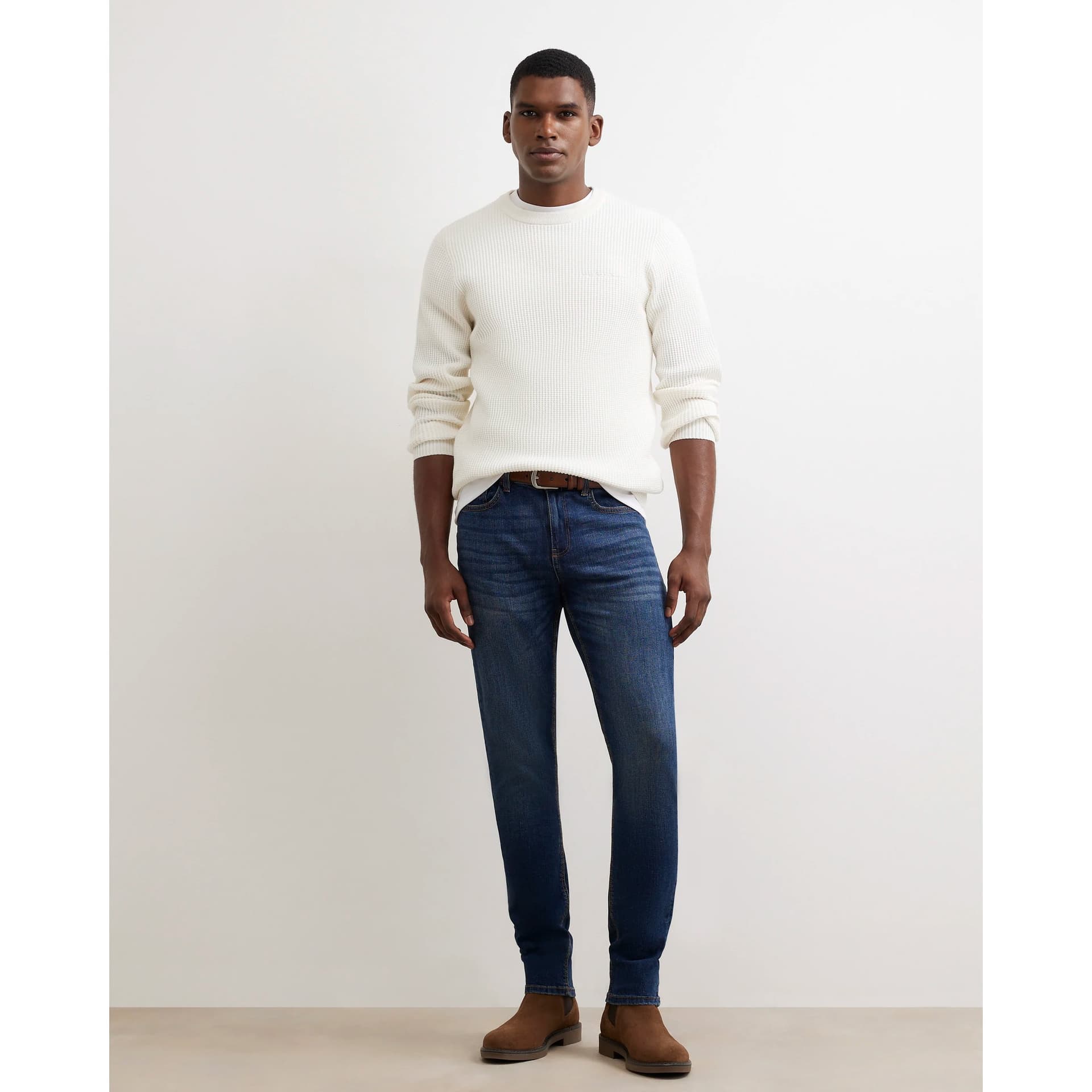 River Island Mens River Island Blue Skinny Fit Jeans