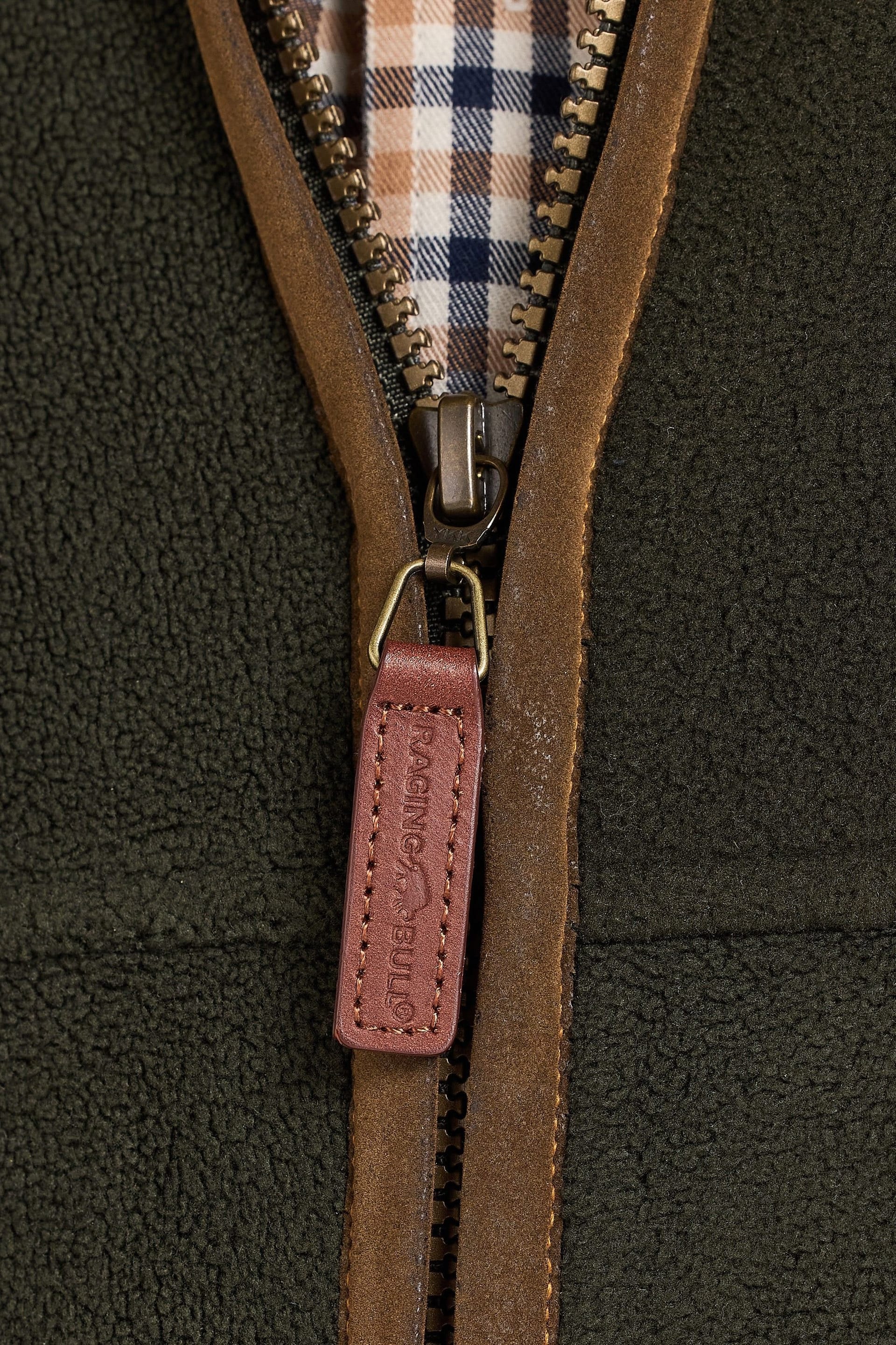 raging bull Raging Bull Men's Classic Fleece Zip Through Jacket in Navy - 4