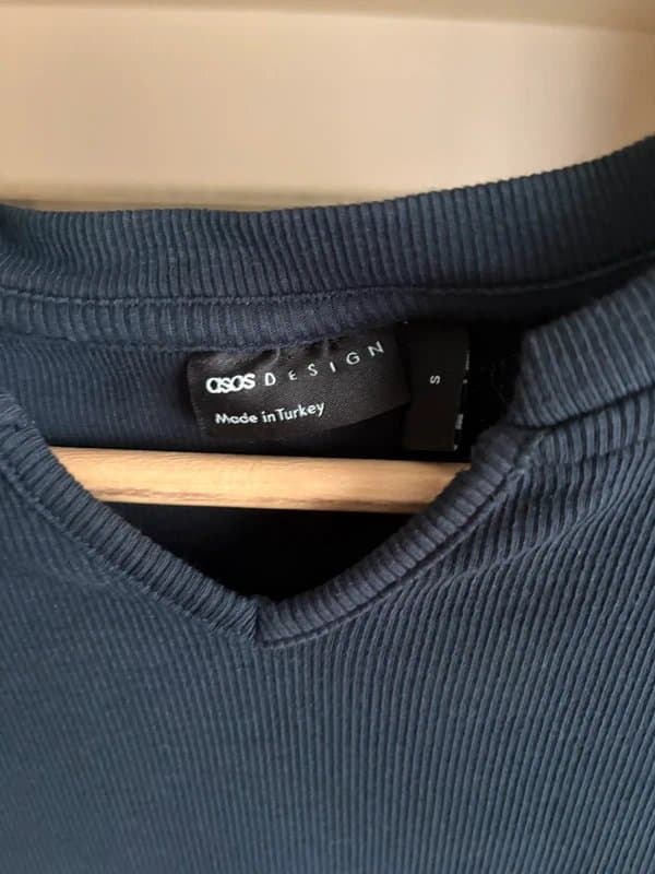 ASOS Design Asos Muscle Fit Navy Top