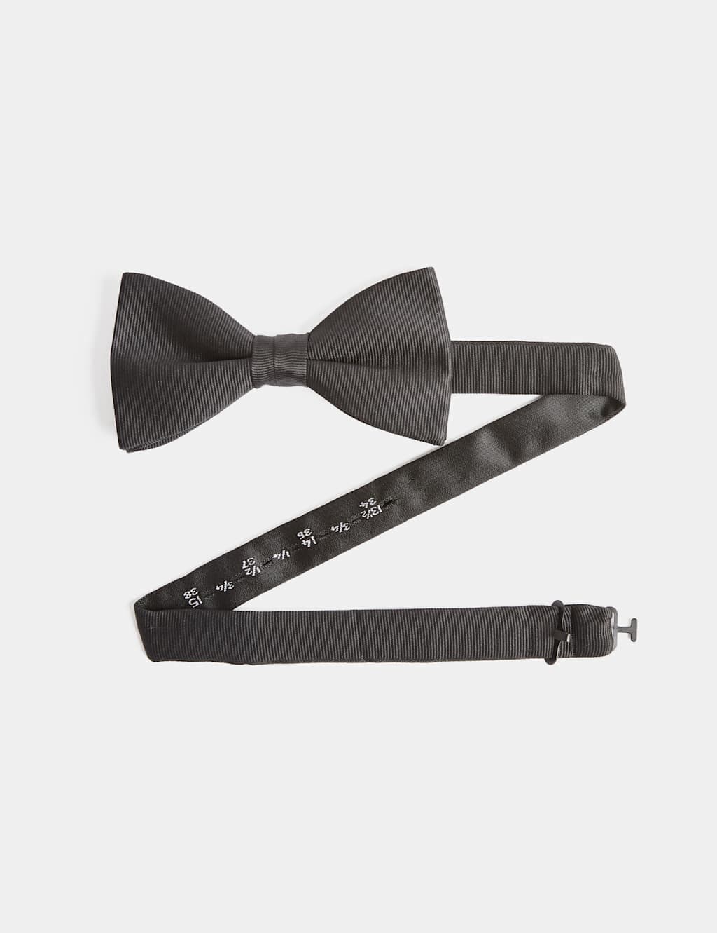 Marks & Spencer M&S Textured Bow Tie Black