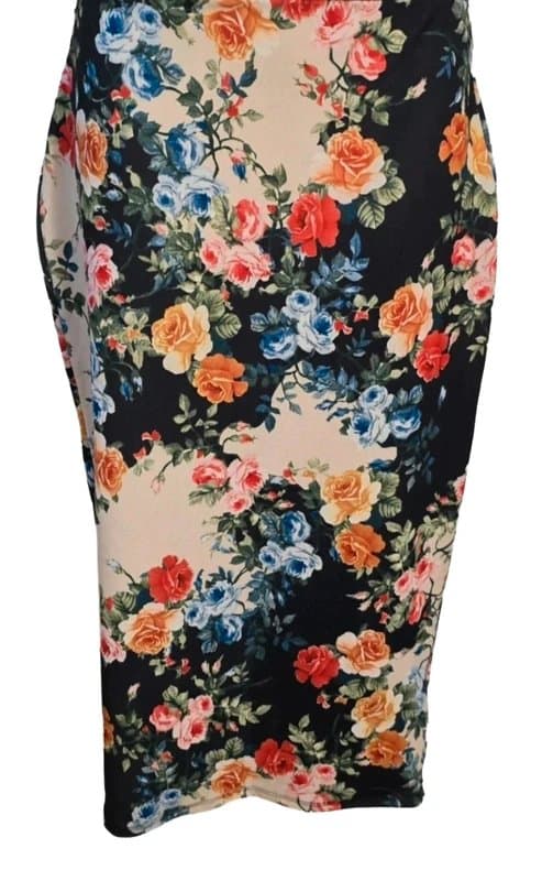 ASOS ASOS Gorgeous Floral Long Pencil Skirt Size 10