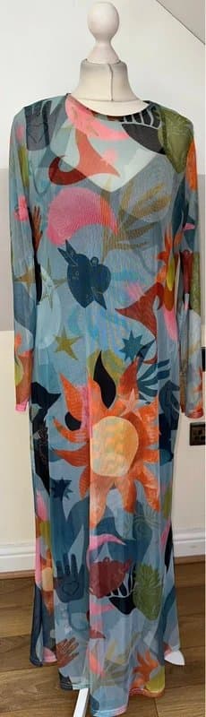 Never Fully Dressed Never Fully Dressed Mesh Maxi RRP £135 Size 18