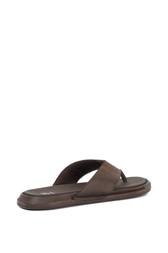 Dune London Dune London Men's 'Inside' Leather Sandals in Brown - 3