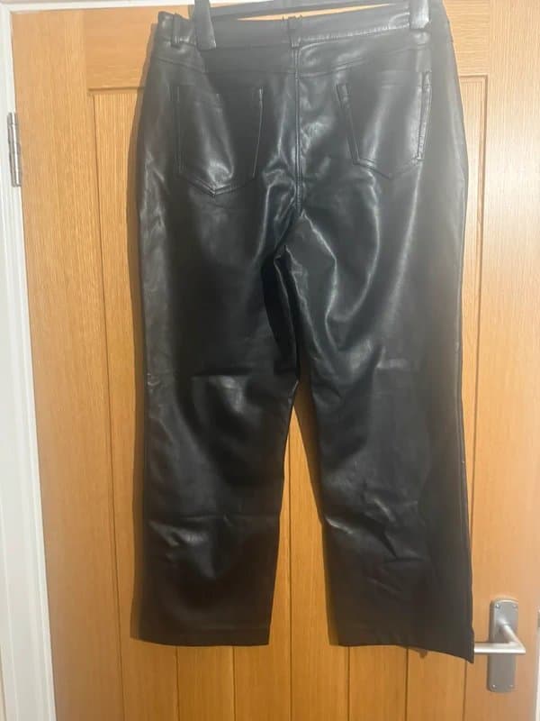 Never Fully Dressed Never fully dressed faux leather trousers