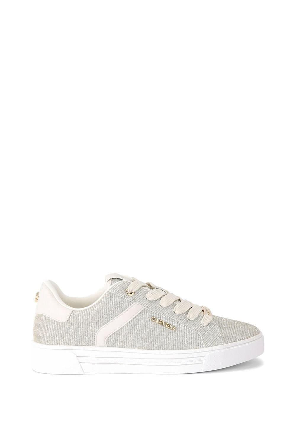 Carvela Carvela Women's 'Daze' Fabric Trainers in Gold