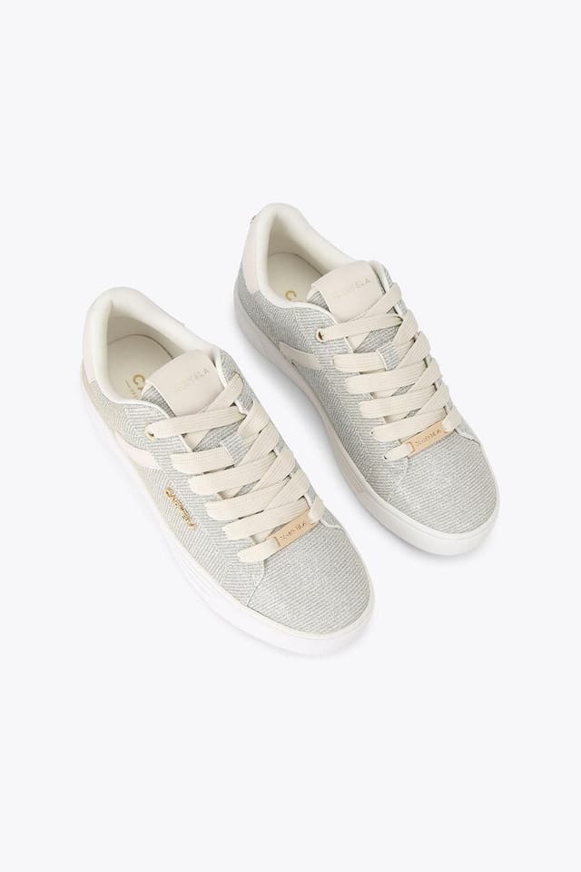 Carvela Carvela Women's 'Daze' Fabric Trainers in Gold - 2
