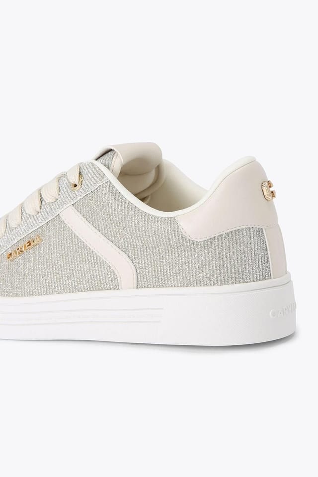 Carvela Carvela Women's 'Daze' Fabric Trainers in Gold - 3