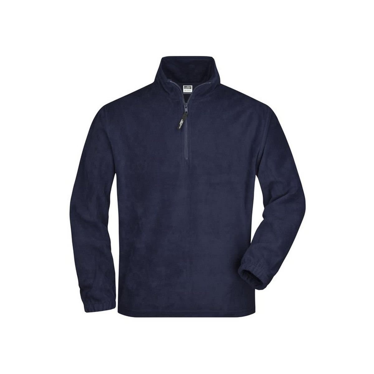 James and Nicholson James and Nicholson Men's Half Zip Fleece in Navy