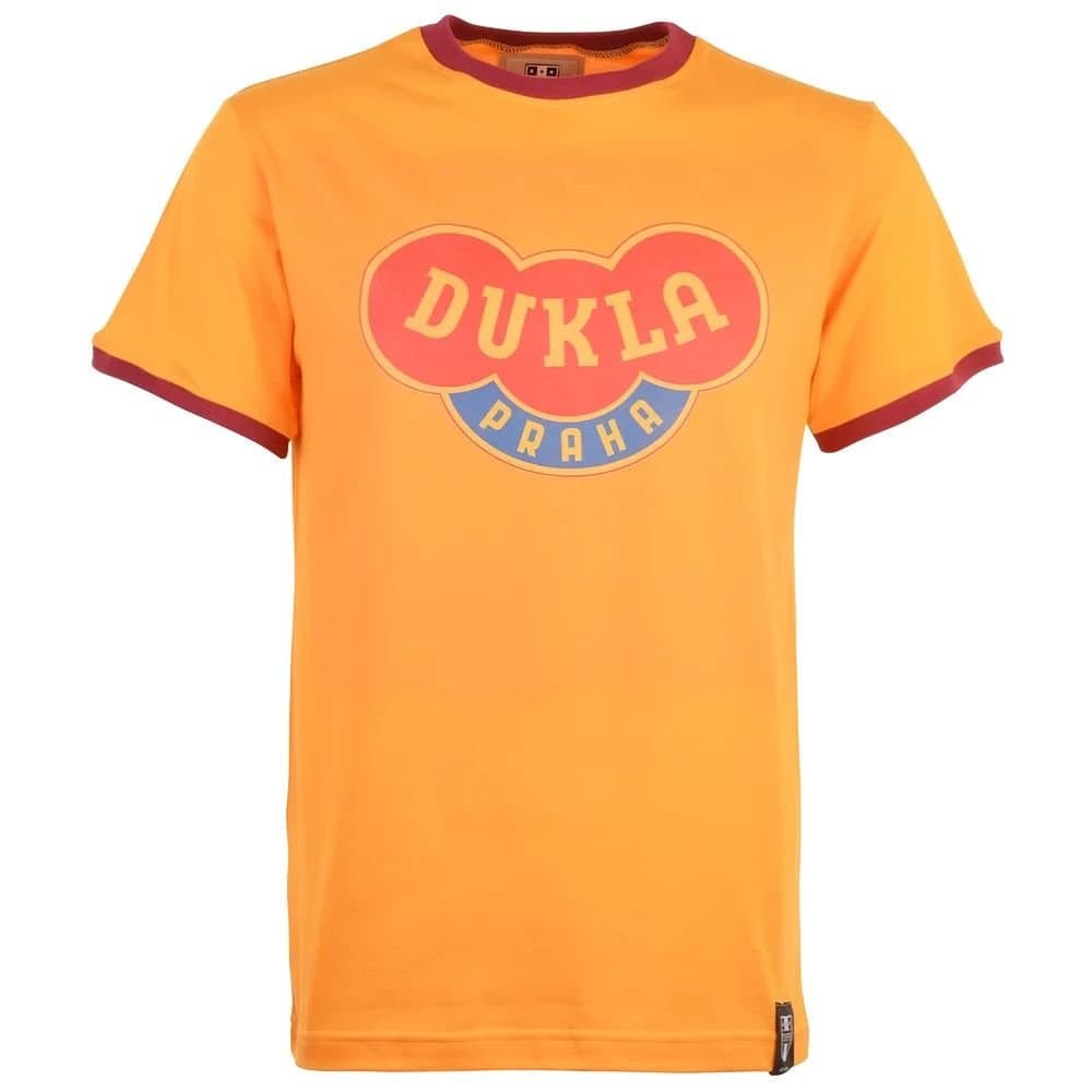 Dukla Prague Dukla Prague Men's Mens 12th Man Amber Maroon Ringer in Orange