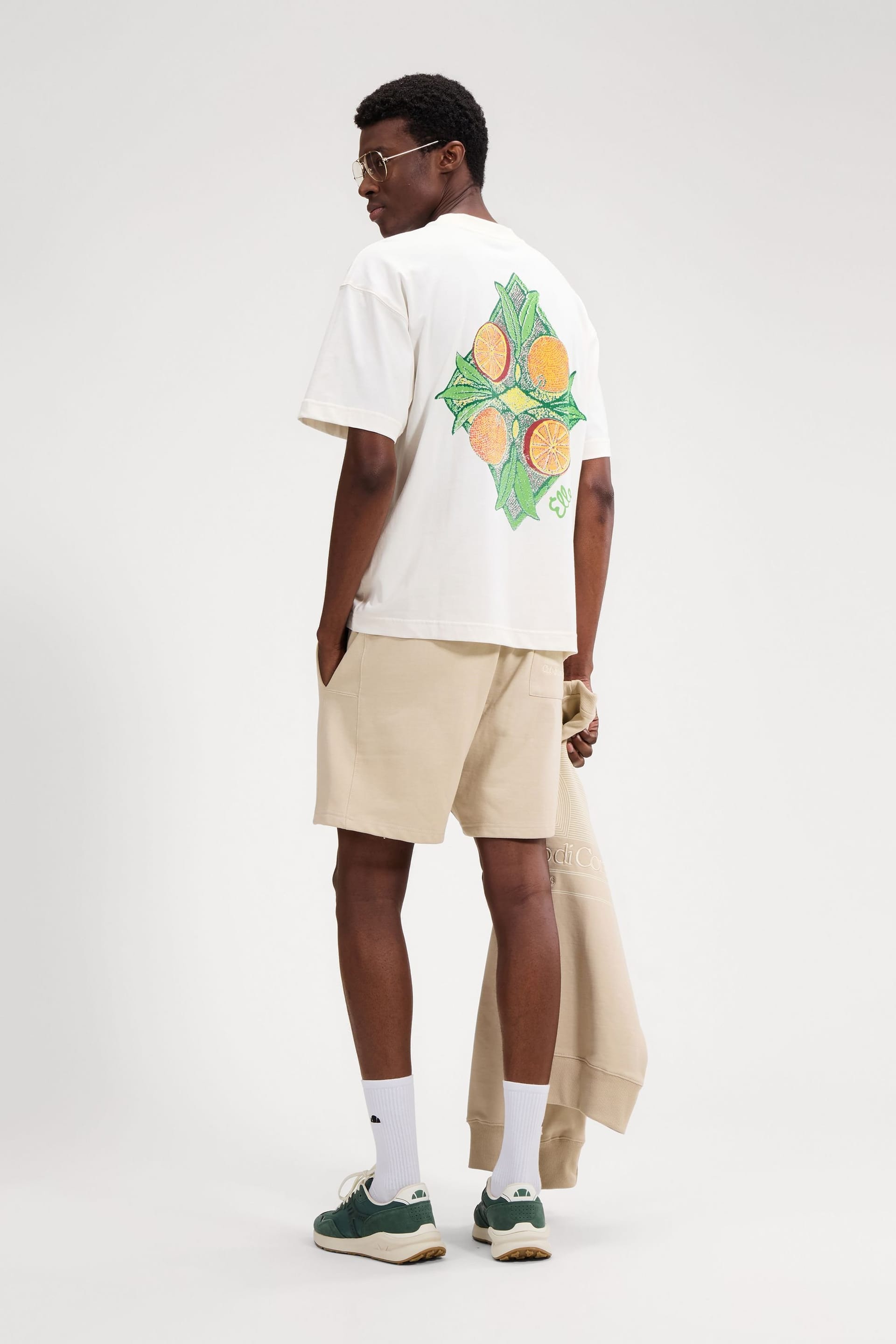 Ellesse Ellesse Men's The Citrus Tee in Off-White - 4