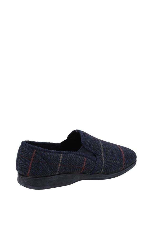 Fleet & Foster Fleet & Foster Men's Mitchell Slipper in Navy - 3