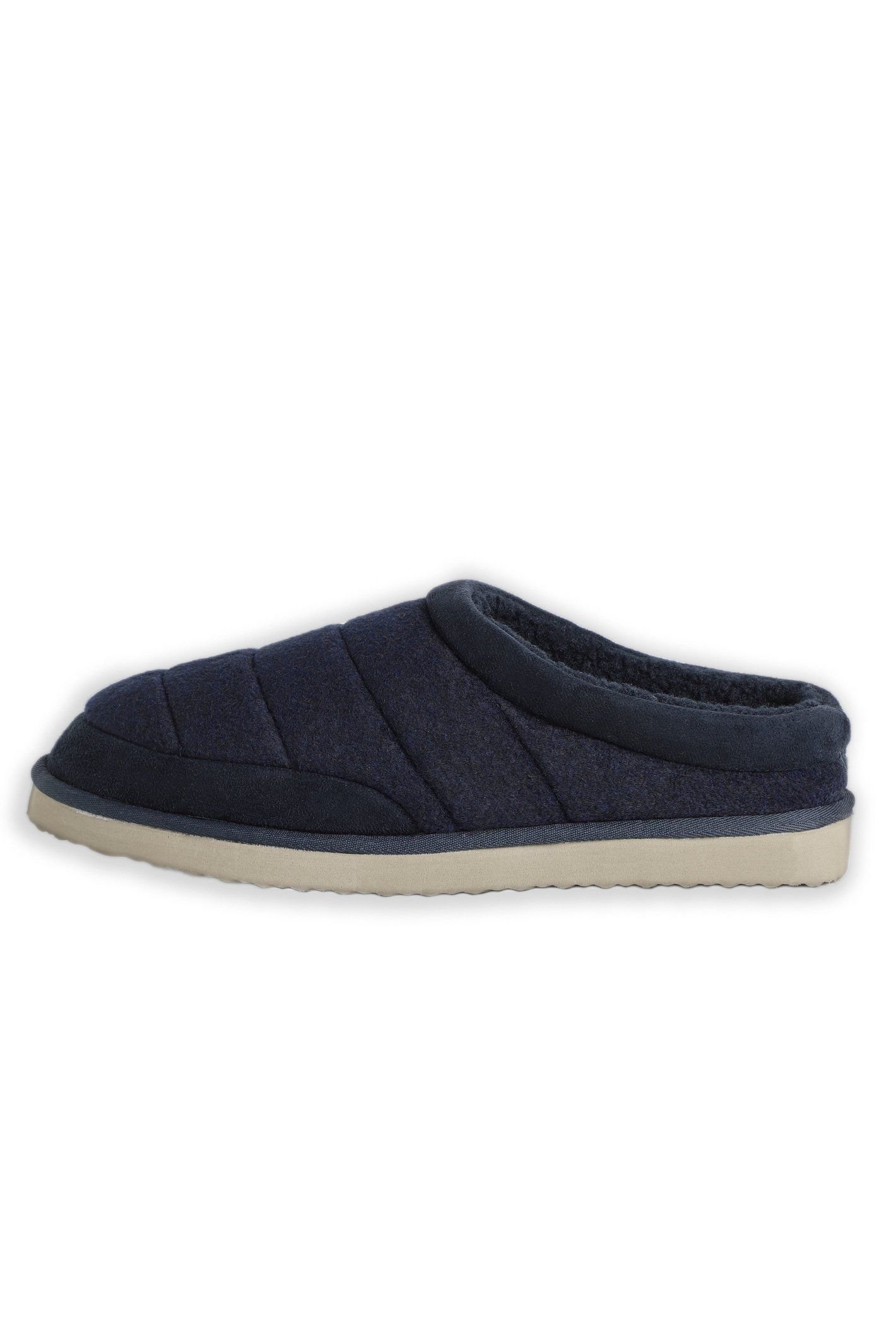 Weird Fish Weird Fish Men's Newbridge Felt Slippers in Navy - 3