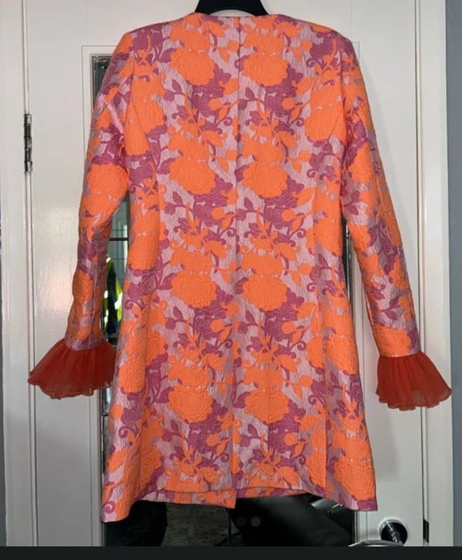 ASOS ASOS Luxe Plunge Blazer Dress – Floral Jacquard – Size 10 – Sold out!