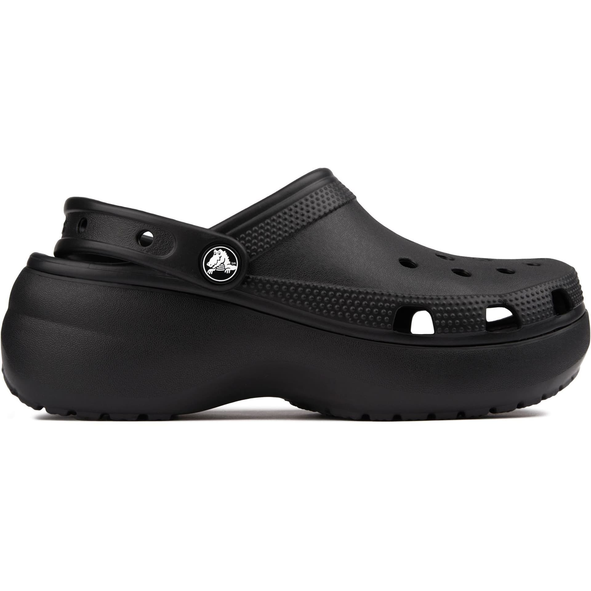 Crocs Crocs Women's 'Classic Platform' Slip-on Shoes in Black