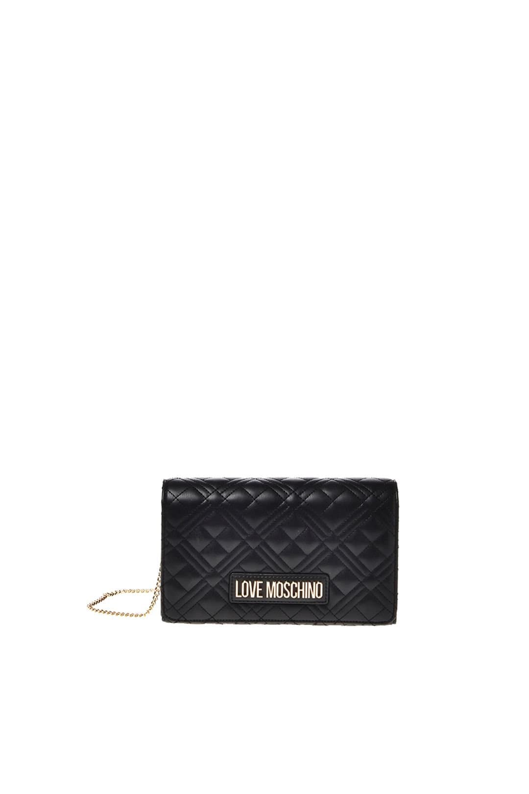 Love Moschino Love Moschino Women's Quilted Small Crossbody Black