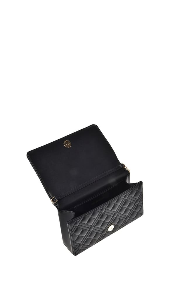 Love Moschino Love Moschino Women's Quilted Small Crossbody Black - 3