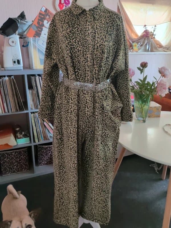 ASOS Design ASOS Design Leopard Boilersuit Size 12