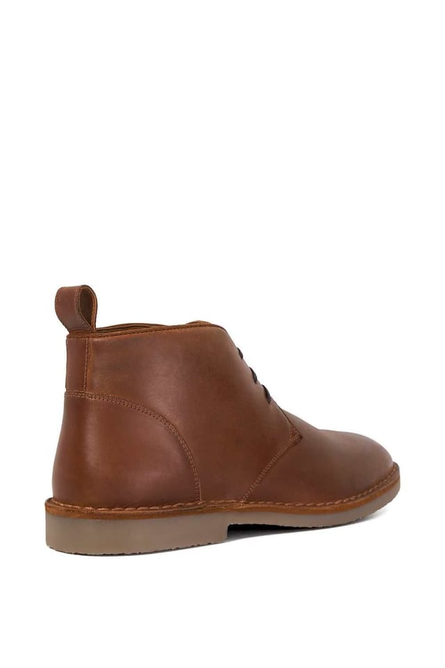 Dune London Dune London Men's 'Cashed' Leather Desert Boots in Brown - 2