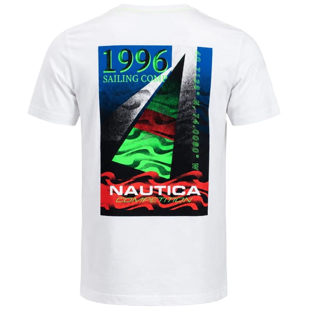 Nautica Nautica Men's Wellesley White T-Shirt - 2