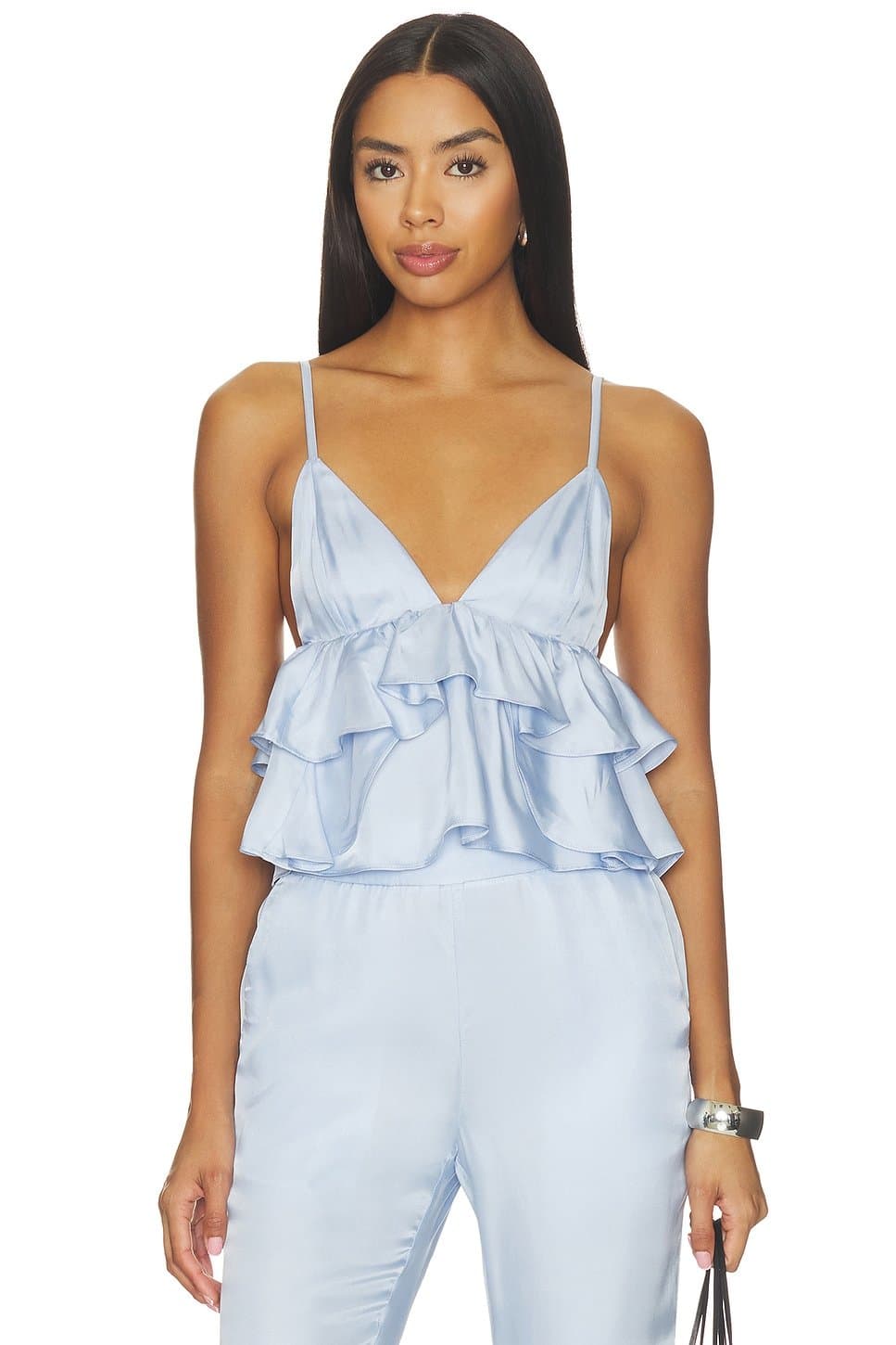 revolve Luxe Twill Flare Cami