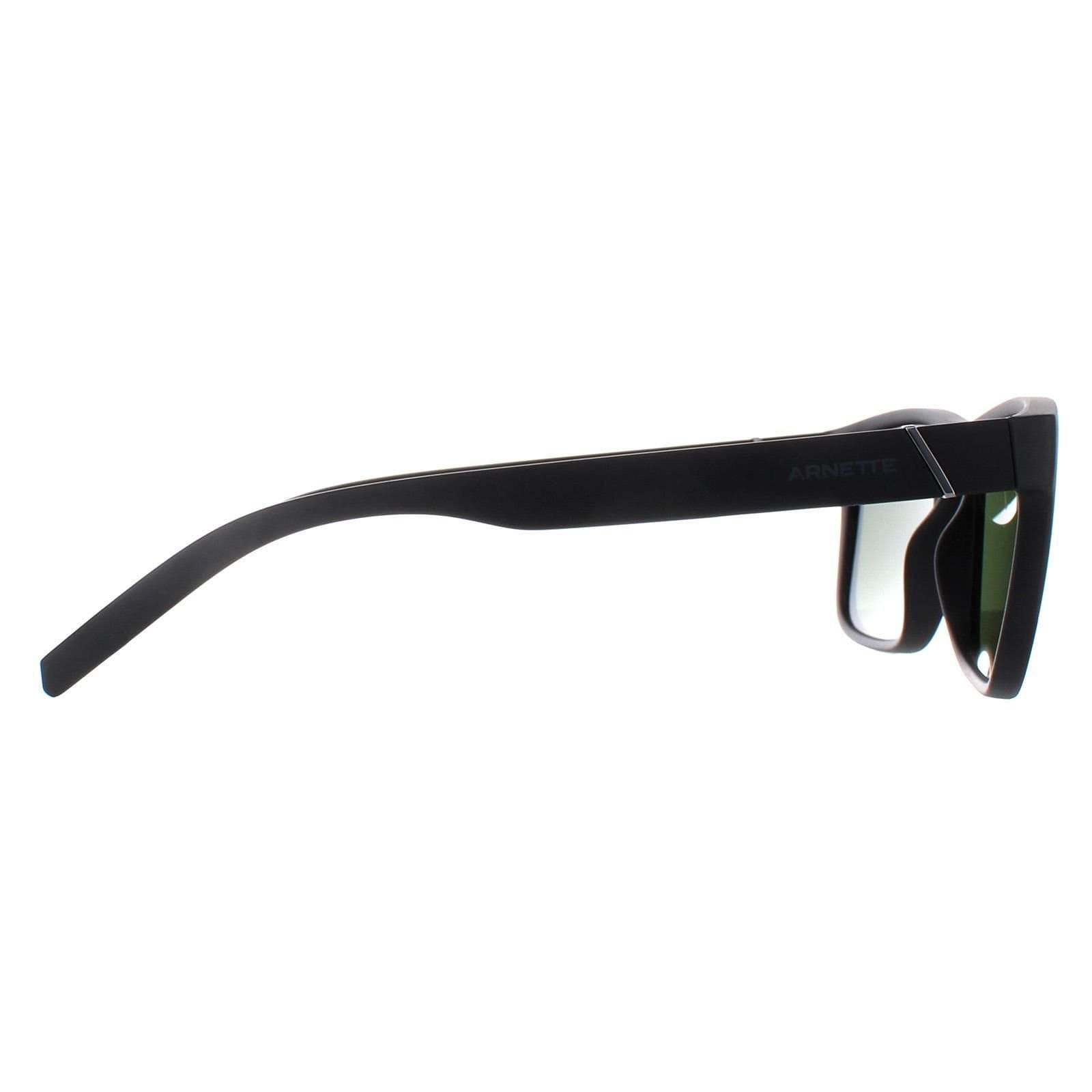 Arnette Arnette Men's Square Matte Black Dark Green AN4298 Bandra - 4