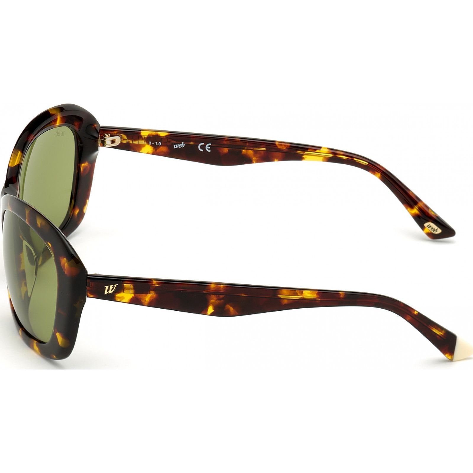 Web Eyewear Web Eyewear Women's WE0289-5652N Sunglasses in Green - 2