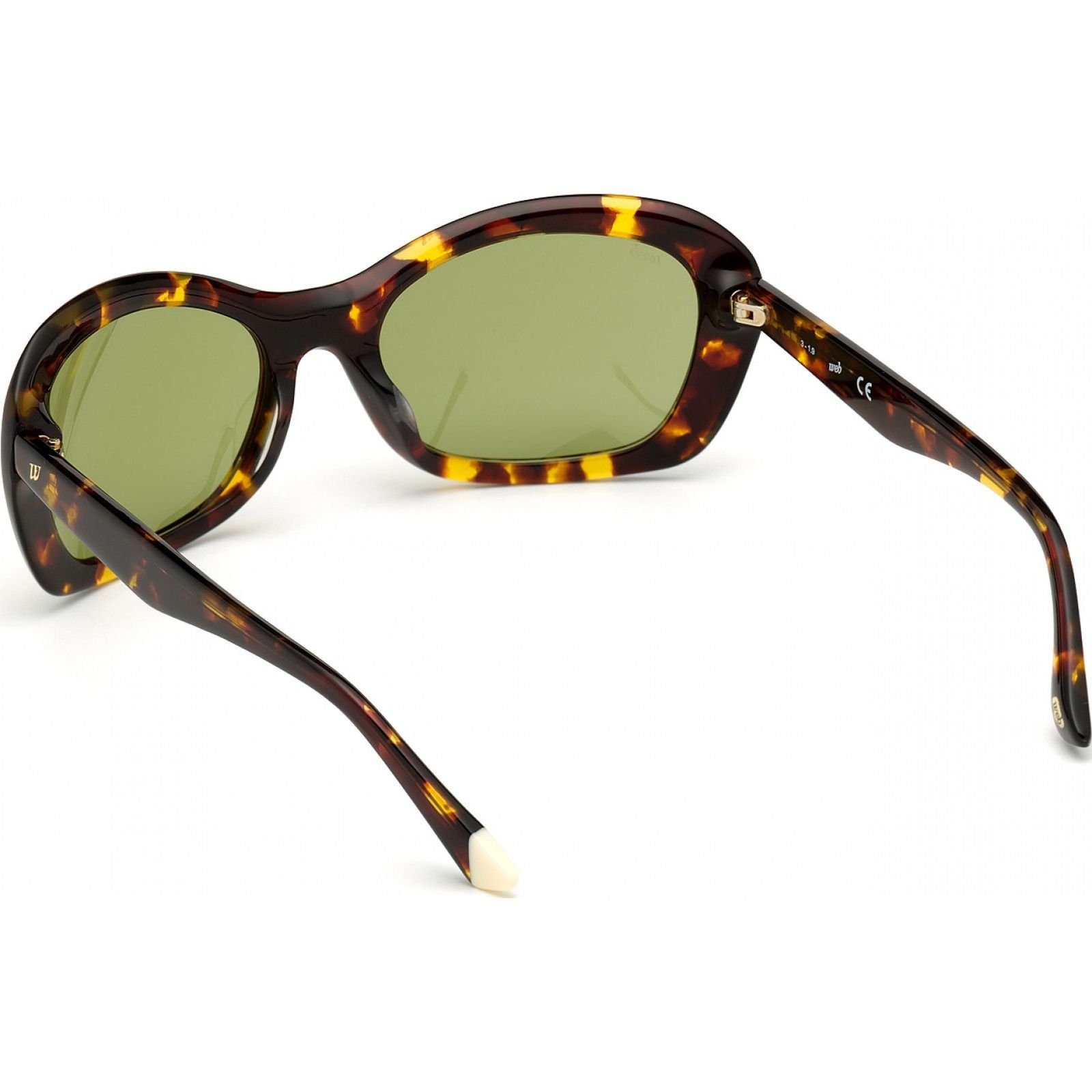 Web Eyewear Web Eyewear Women's WE0289-5652N Sunglasses in Green - 3