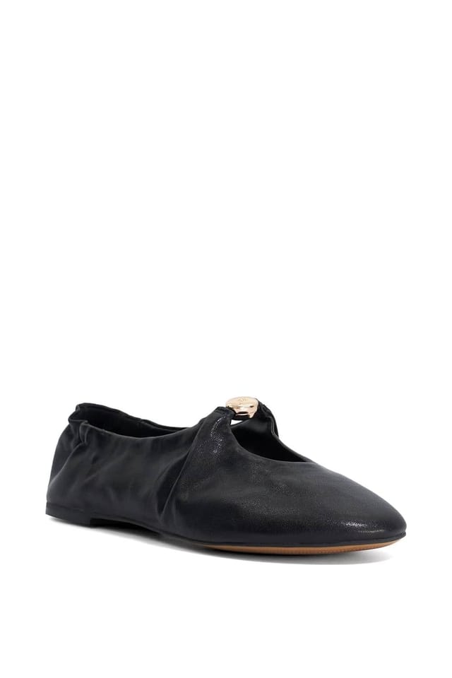 Dune London Dune London Women's 'Havella' Leather Ballet Pumps in Black - 2
