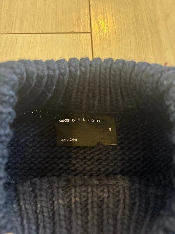 ASOS Navy ASOS knit jumper