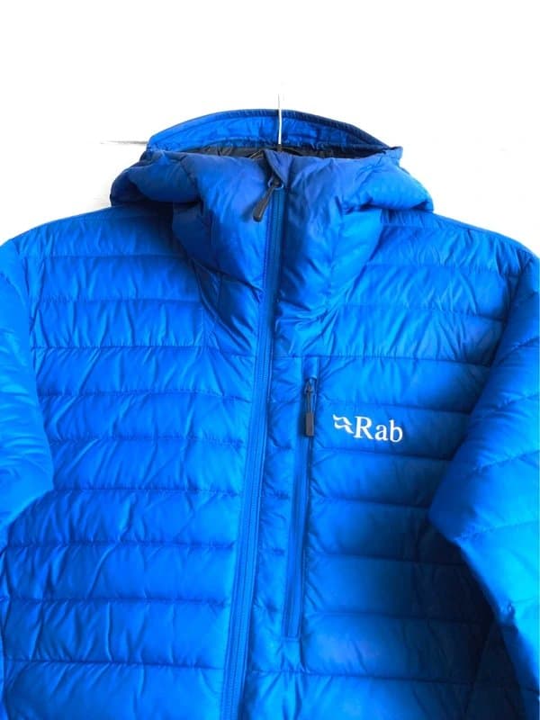 Rab Rab microlight alpine hooded jacket Blue size M