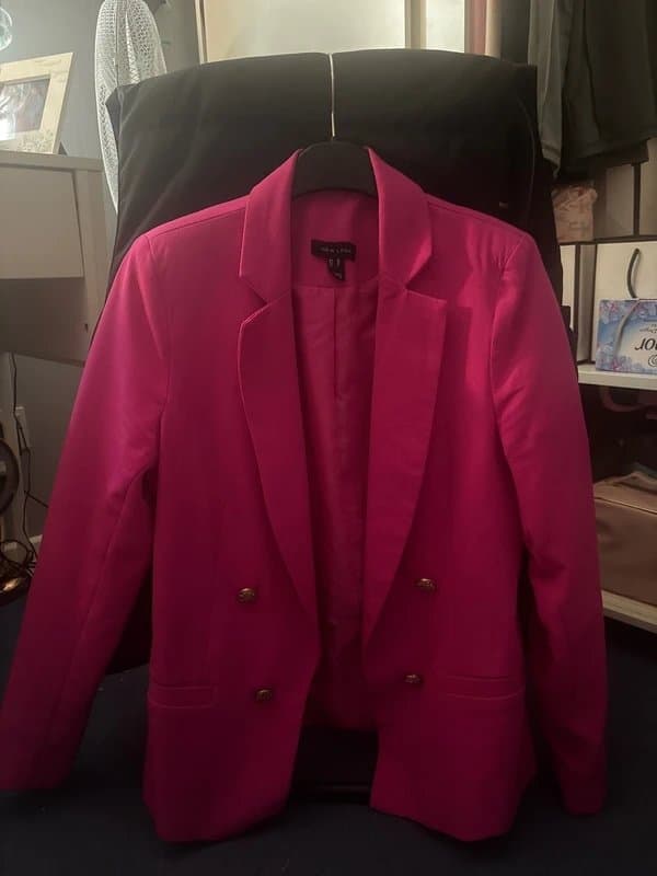 New Look pink blazer