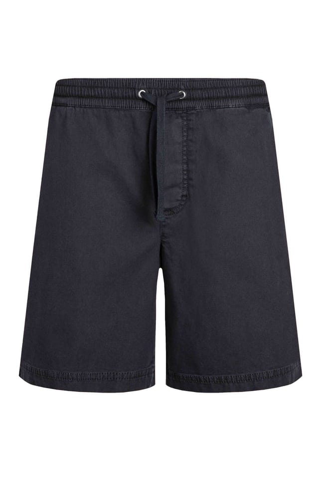 Weird Fish Weird Fish Men's Weston Canvas Shorts in Navy - 2