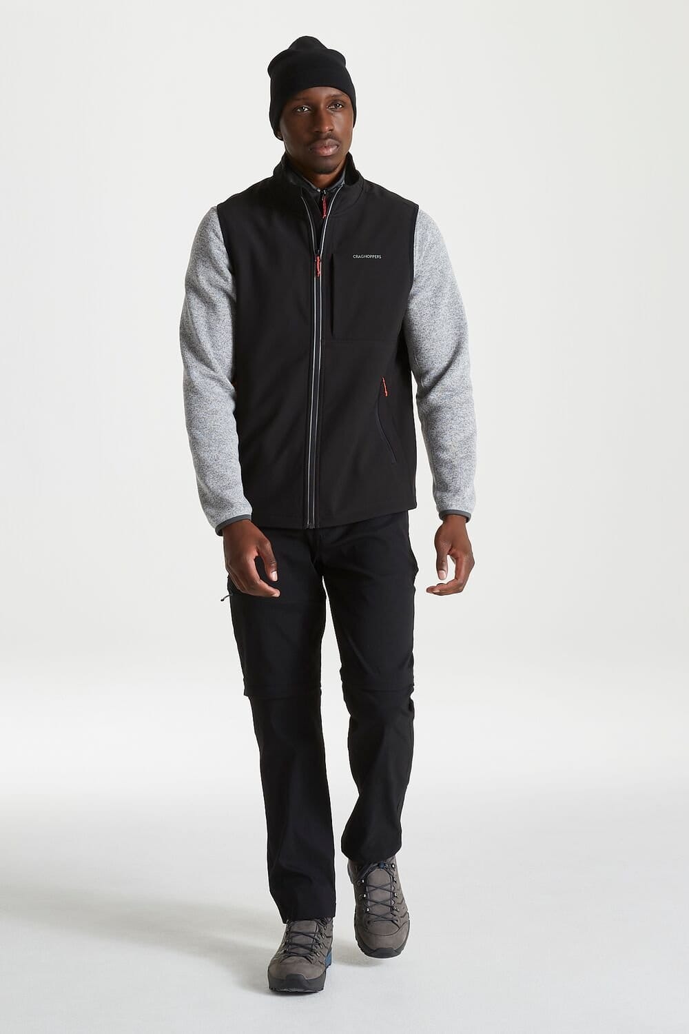 Craghoppers Craghoppers Men's Altis' shield Insulated Softshell Vest in Black - 4