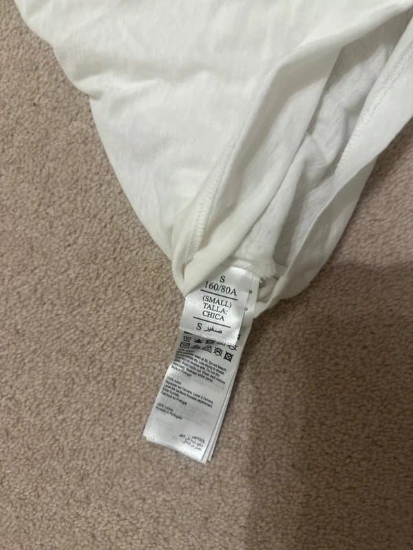 AllSaints All saints crop white tshirt