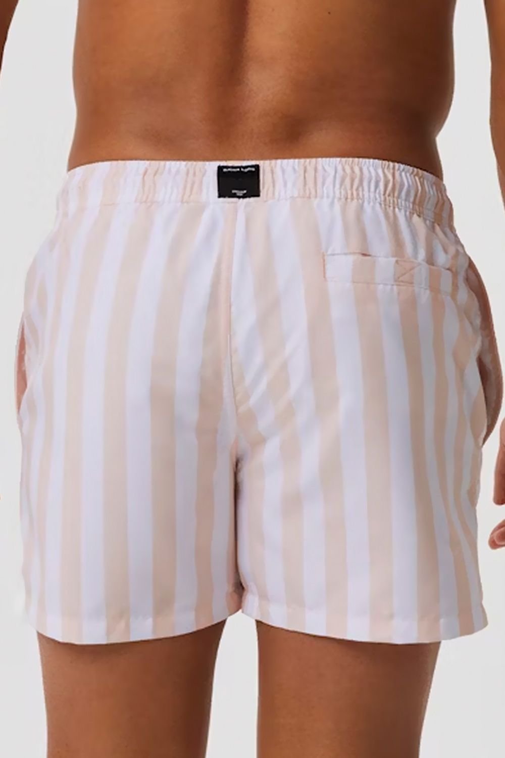 Bjorn Borg Bjorn Borg Men's Loose Fitting Print Swimming Trunks With Pocket in Pink - 4