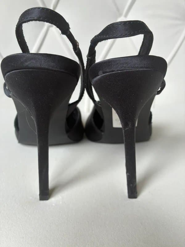 ASOS Design Black Slingback Heels