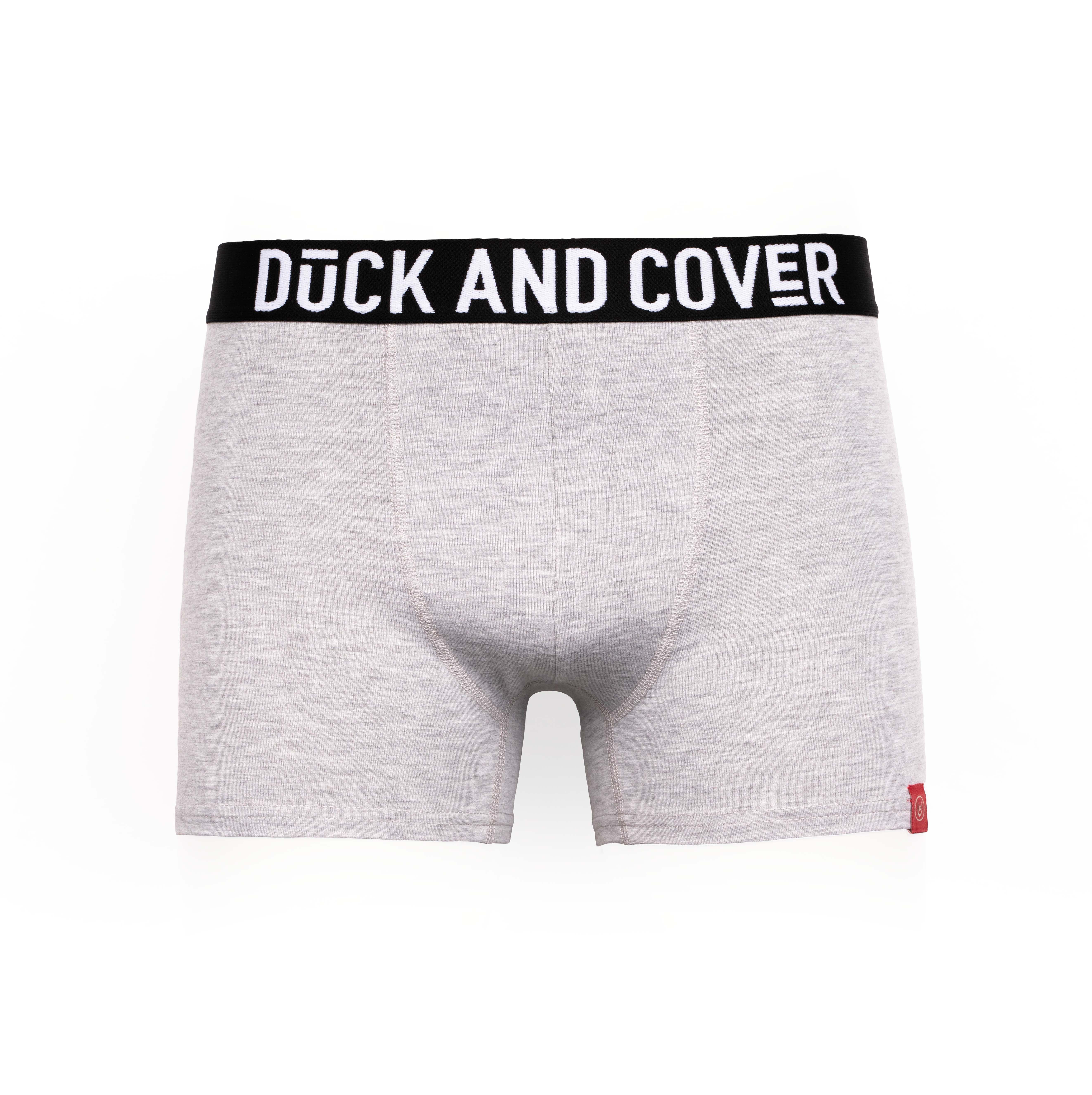 Duck&Cover Duck&Cover Men's Darton Boxers 2pk in Grey - 3