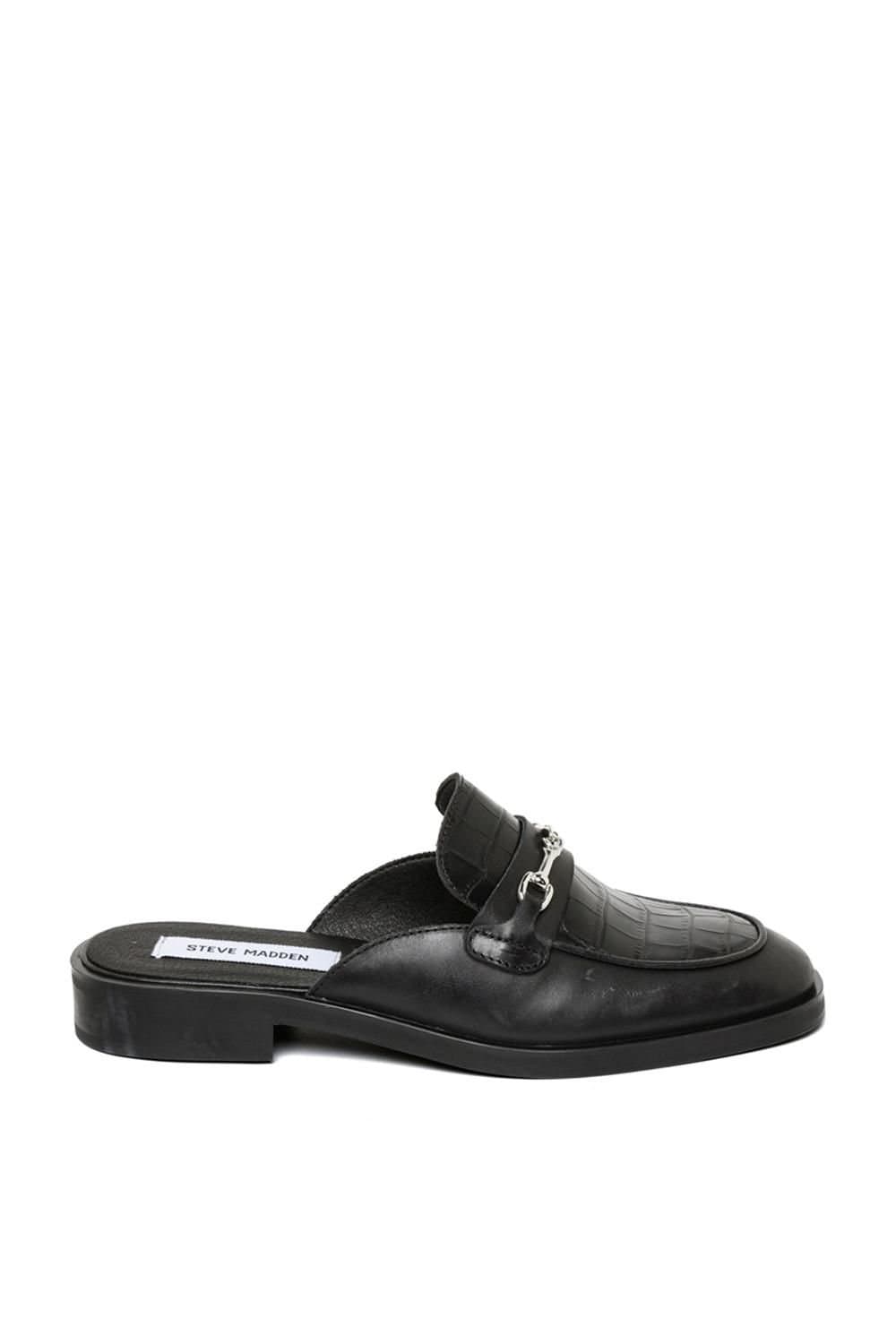 Steve Madden STEVE MADDEN Women's 'Nada Mule Black' Flats in Black
