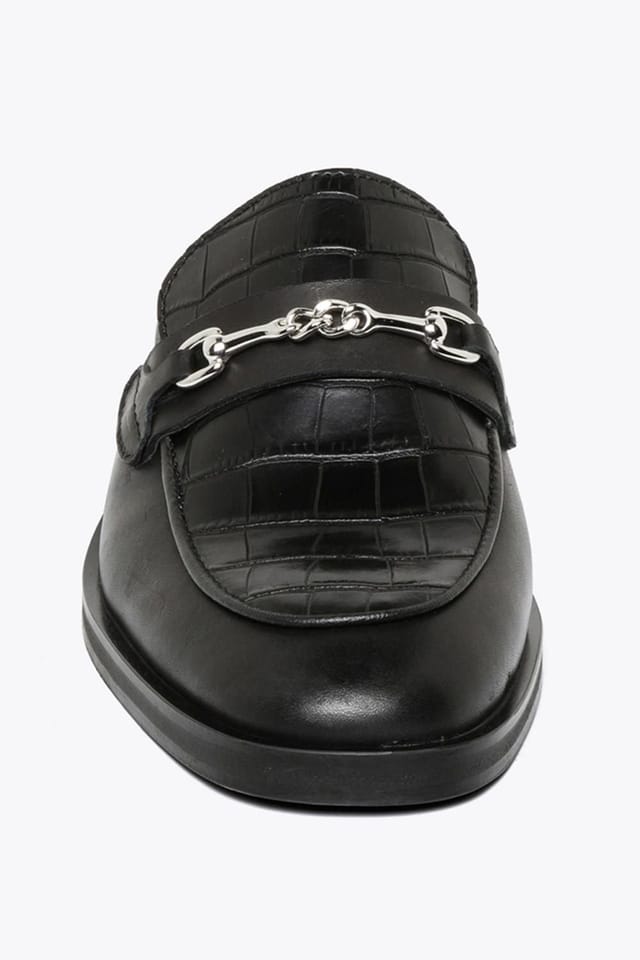 Steve Madden STEVE MADDEN Women's 'Nada Mule Black' Flats in Black - 3