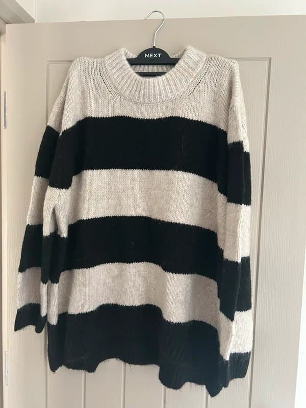 ASOS Design Striped knitted jumper