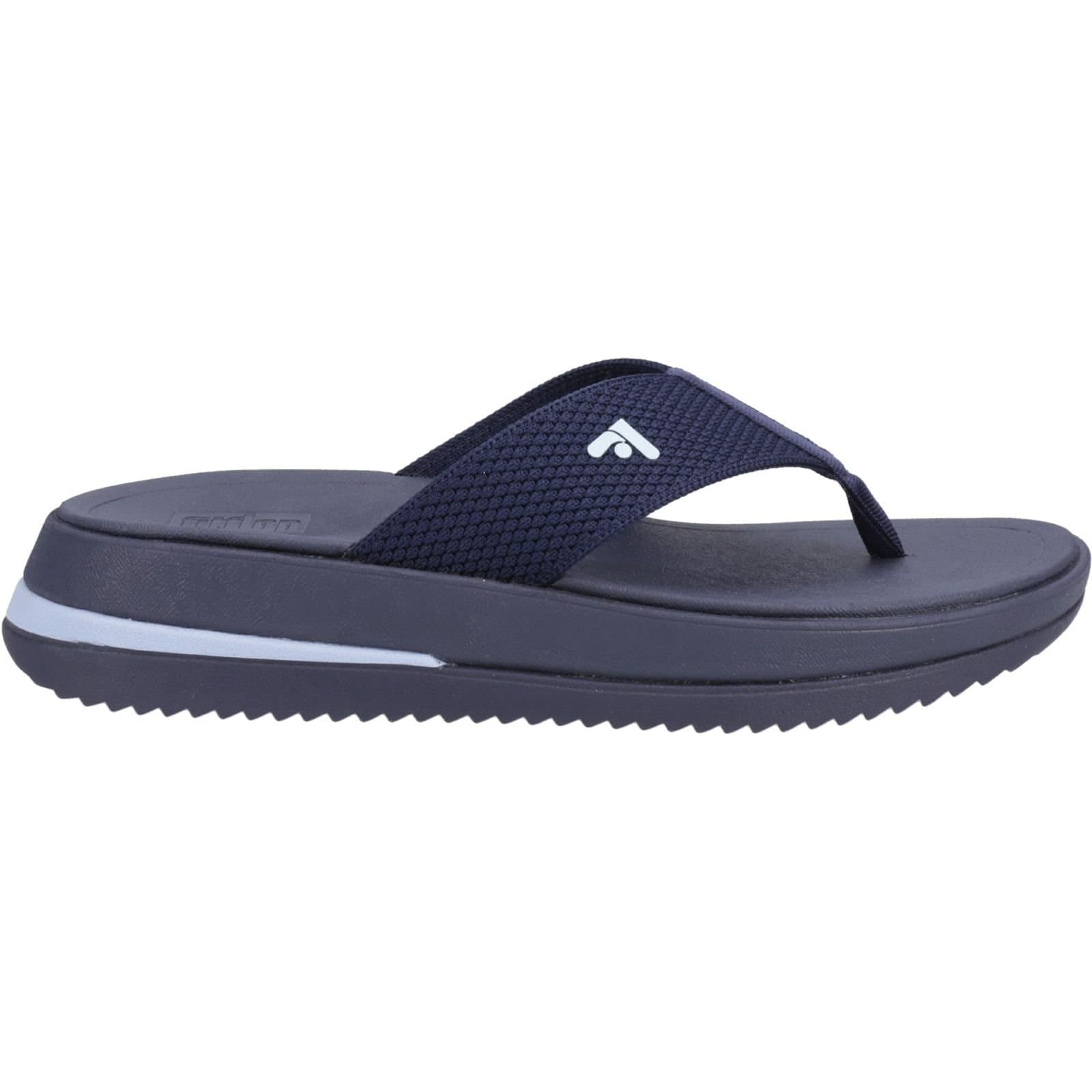 FitFlop FitFlop Women's Surff Two-tone Toe Post Sandals in Navy