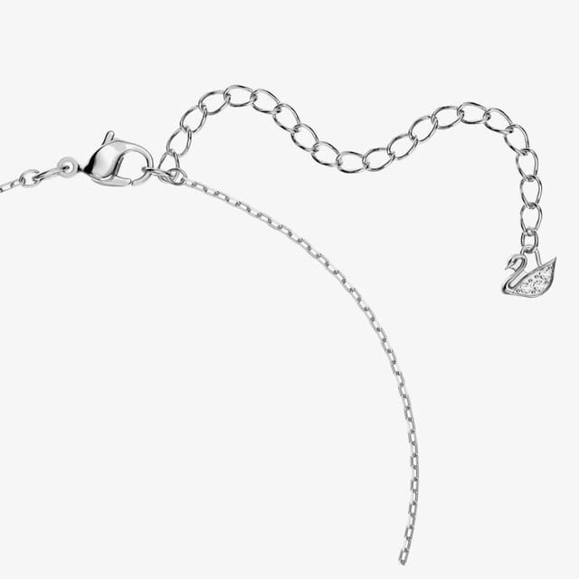 Swarovski Swarovski Women's Sparkling Silver Dancing Crystal Necklace 5286137 - 3