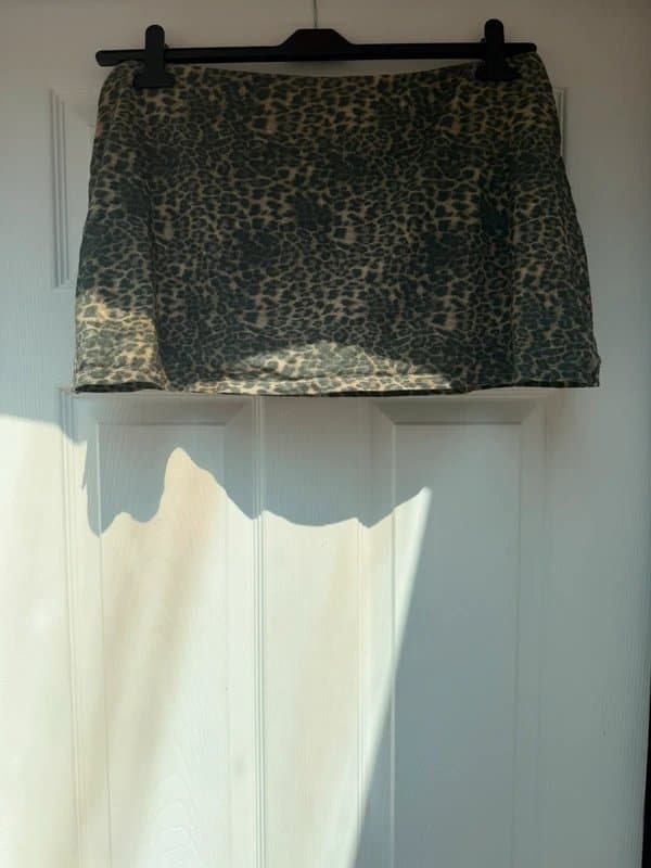 ASOS Design ASOS Design jersey mini skort in leopard print