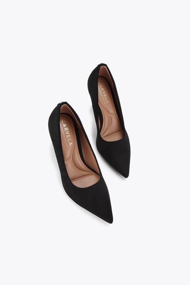 Carvela Carvela Women's 'Corletta Court Wide Fit' Fabric Heels in Black - 2