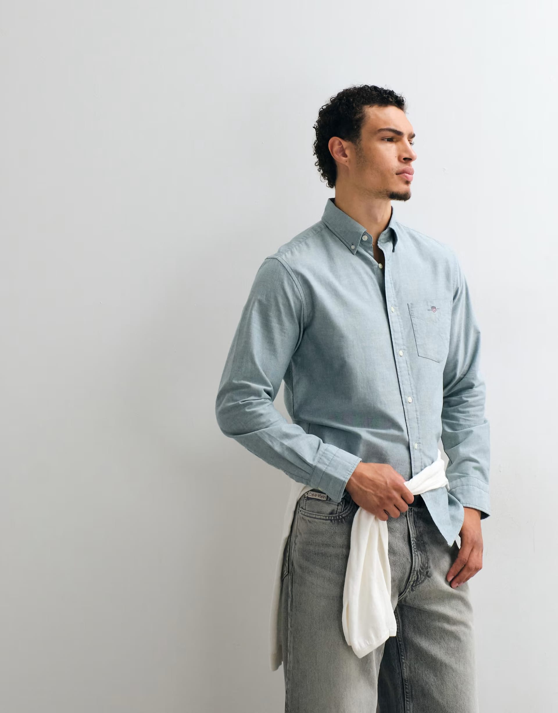 Gant Dark Emerald Classic Oxford Shirt by ASOS