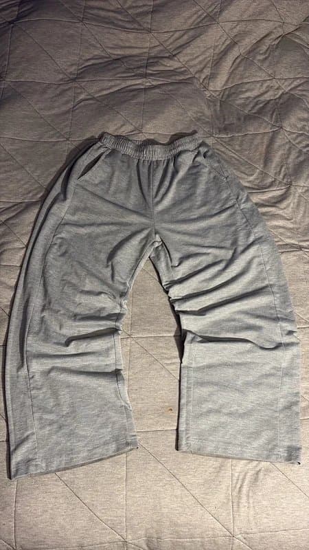 ASOS Wide leg gray sweats