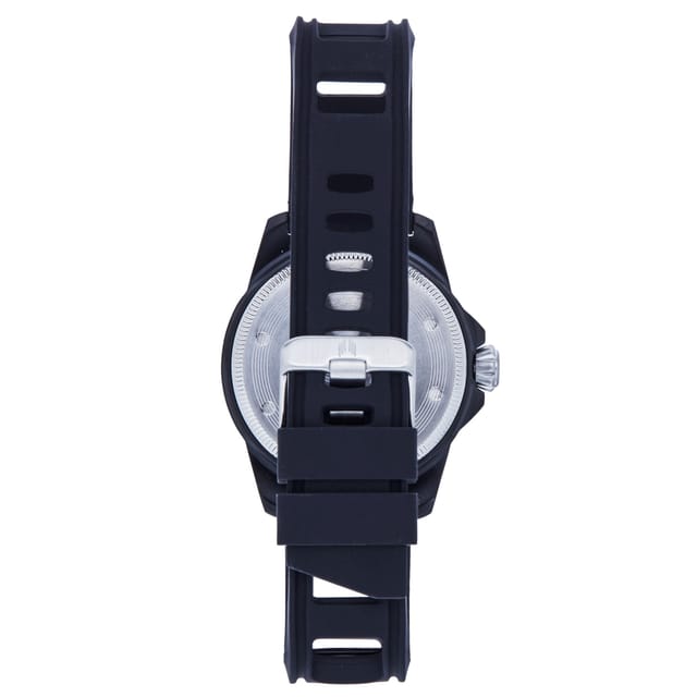 Shield Shield Men's Reef Strap Watch w/Date - Black/White in White - 3